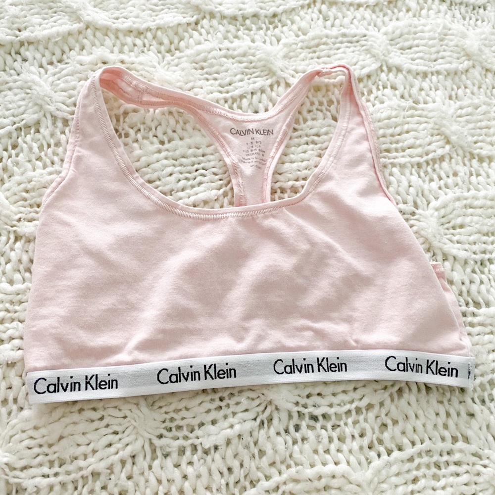 Calvin Klein Pink Sports Bra
